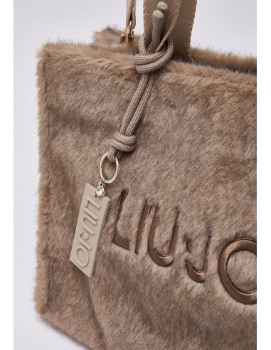 Grand sac cabas en teddy Liu Jo