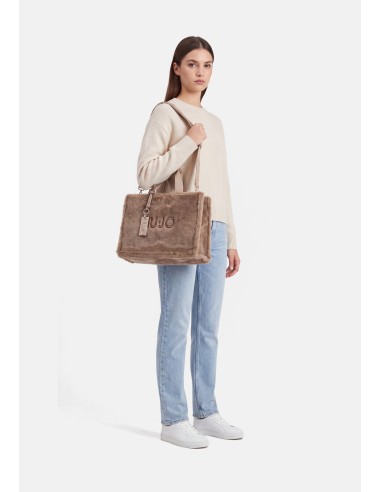 Grand sac cabas en teddy Liu Jo