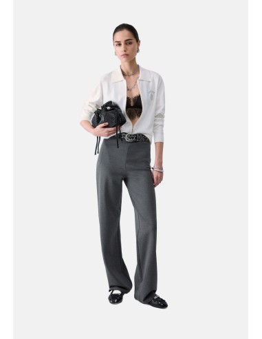 Pantalon coupe regular en jersey milano Liu Jo