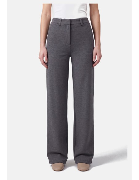 Pantalon coupe regular en jersey milano Liu Jo