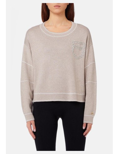 Pull Liu Jo avec surpiqûres
