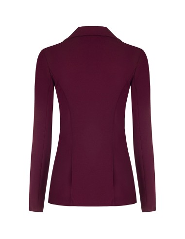 Veste blazer cintrée en scuba crêpe avec boutons assortis Rinascimento