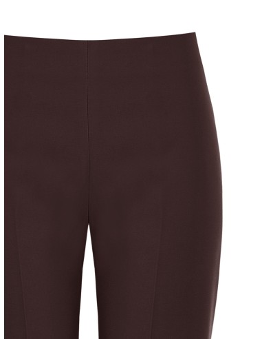 Pantalon évasé en tissu technique avec fermeture éclair latérale Rinascimento