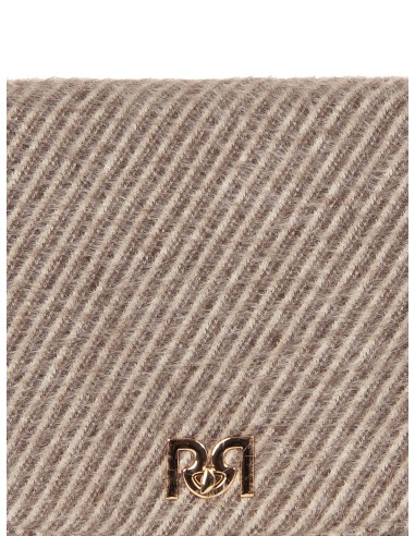 Sac à bandoulière en tissu chaud à rayures avec chaîne et bandoulière amovible Rinascimento
