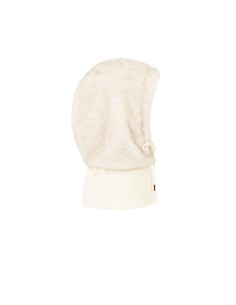 Cagoule en fausse fourrure et col côtelé Rinascimento