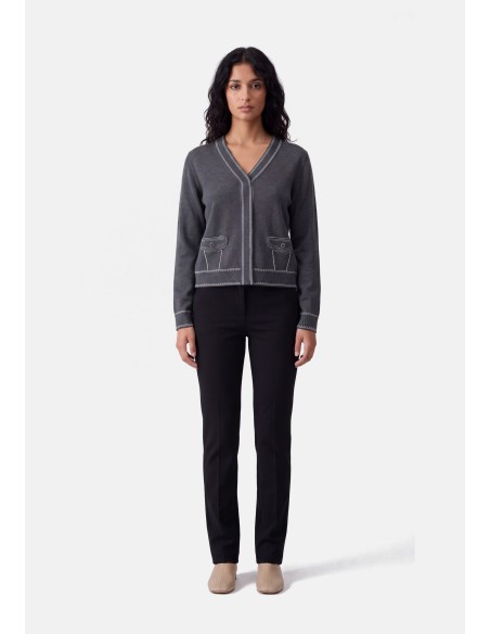 Pull orné de perles bijou Liu Jo