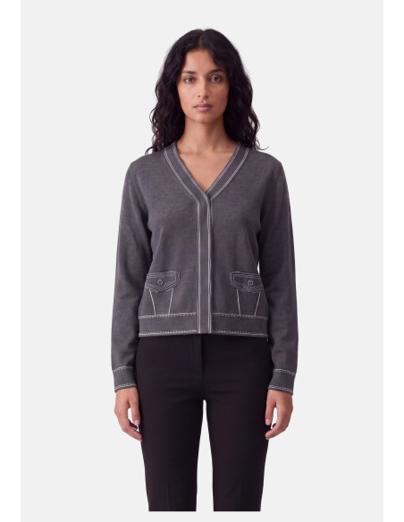 Pull orné de perles bijou Liu Jo