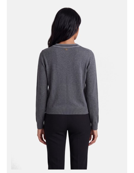 Pull orné de perles bijou Liu Jo