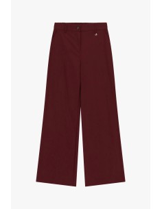 Pantalon palazzo Dixie avec poches latérales et passants
