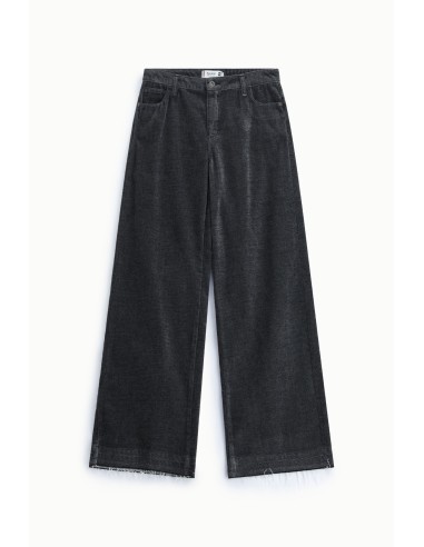 Broek met vijf zakken en wijde pijpen Please