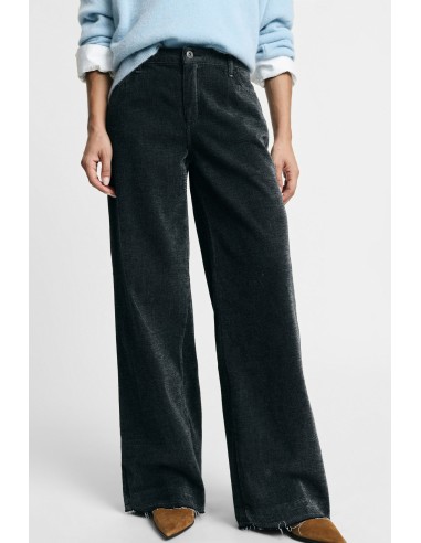 Pantalon cinq poches à jambes larges, s’il vous plaît