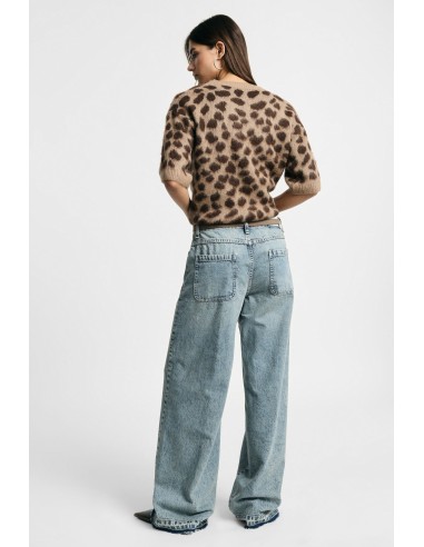 Jeans amples taille haute à bas large S’il vous plaît