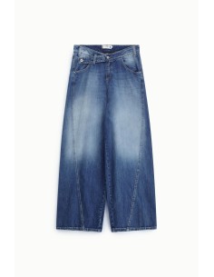 Jean à jambes larges avec ceinture diagonale, s’il vous plaît 2