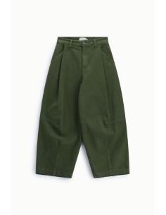 Pantalon palazzo taille haute à pinces Please