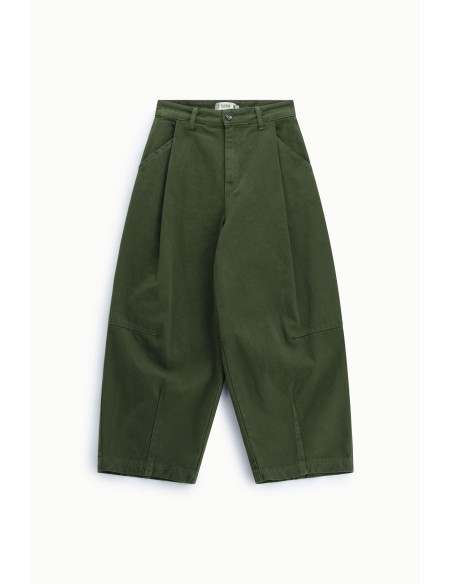 Pantalon palazzo taille haute à pinces Please