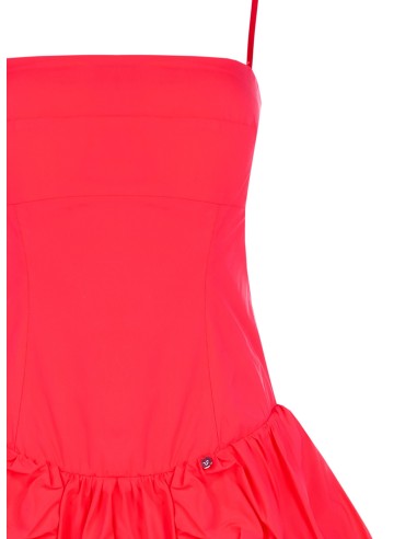 Robe courte bustier en coton avec bas ballon Rinascimento