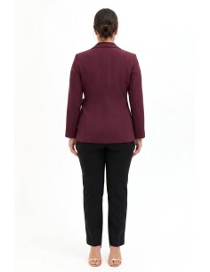 Curvy wikkelblazer van cadistof van Rinascimento Curvy 2