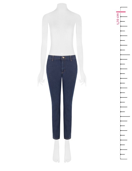 Jeans droits extensibles Rinascimento