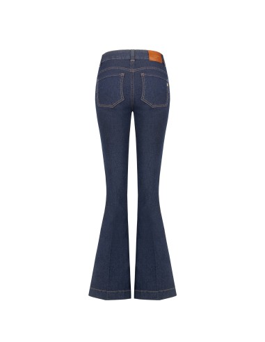 Flared jeans met contrasterende stiksels Rinascimento