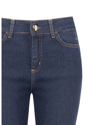 Flared jeans met contrasterende stiksels Rinascimento