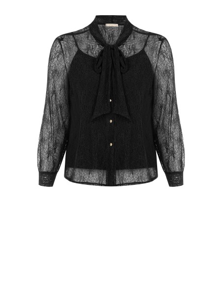Ensemble Curvy avec top et chemisier en dentelle à nœud Rinascimento Curvy