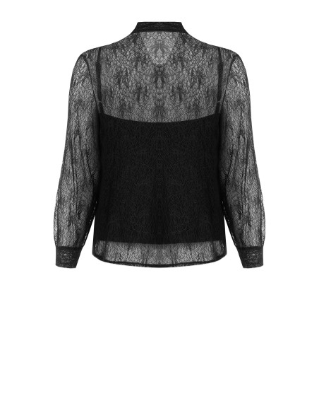 Ensemble Curvy avec top et chemisier en dentelle à nœud Rinascimento Curvy