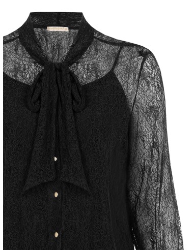 Ensemble Curvy avec top et chemisier en dentelle à nœud Rinascimento Curvy