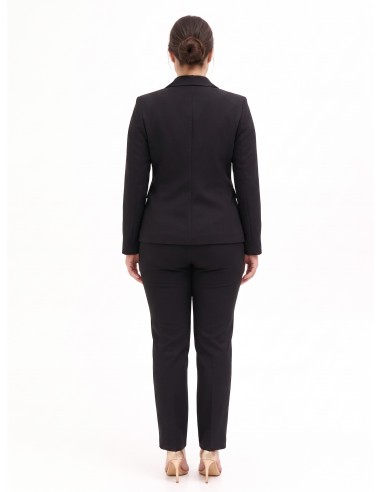 Getailleerde curvy blazerjas met dubbele rij knopen van Rinascimento Curvy
