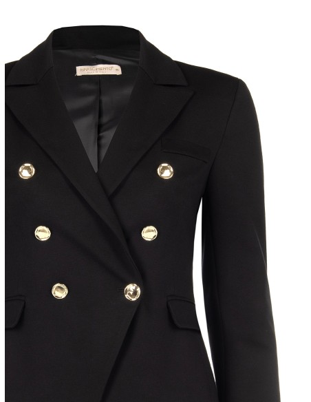 Veste blazer cintrée croisée grande taille Rinascimento Curvy