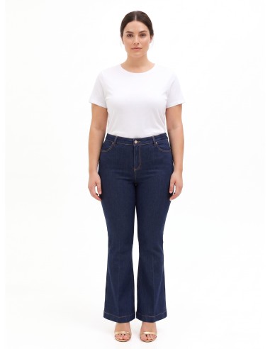 Jean flare extensibles pour femmes rondes Rinascimento Curvy