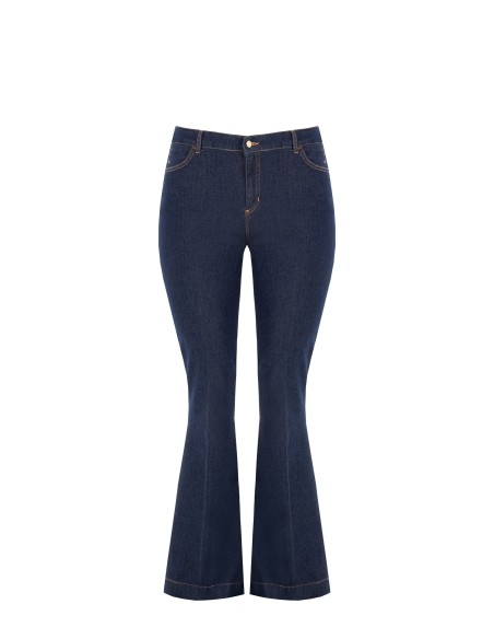 Jean flare extensibles pour femmes rondes Rinascimento Curvy