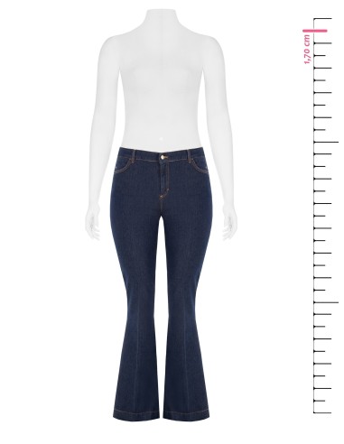 Stretch Curvy Flare-jeans van Rinascimento Curvy