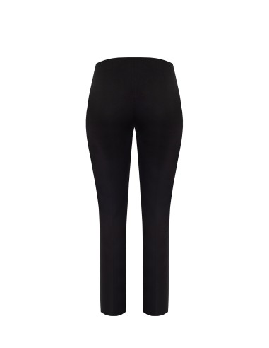 Pantalon palazzo curvy en maille milano avec fermeture éclair latérale Rinascimento Curvy