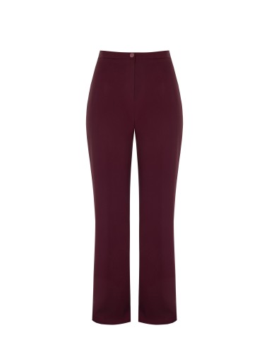 Pantalon palazzo grande taille en tissu cady avec élastique au dos Rinascimento Curvy