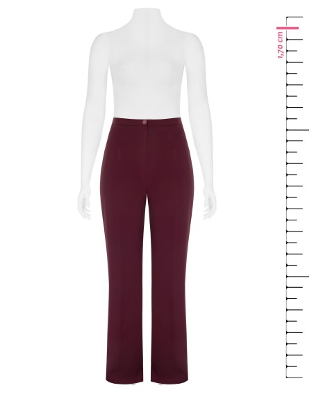 Pantalon palazzo grande taille en tissu cady avec élastique au dos Rinascimento Curvy
