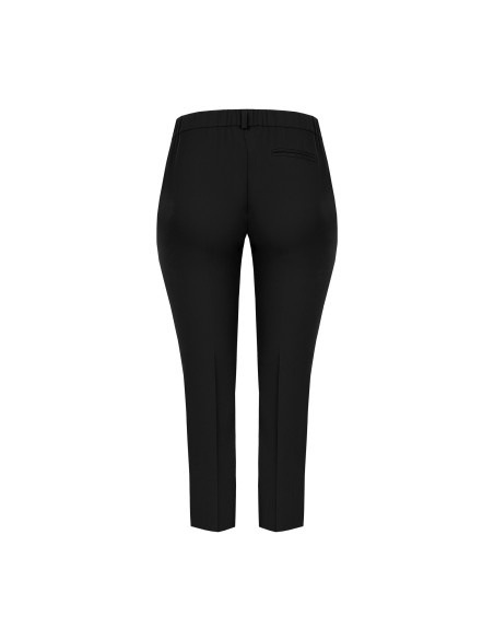 Curvy sigarettenbroek van cadistof met elastiek aan de achterkant Rinascimento Curvy