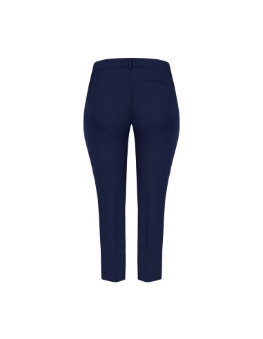Curvy sigarettenbroek van cadistof met elastiek aan de achterkant Rinascimento Curvy