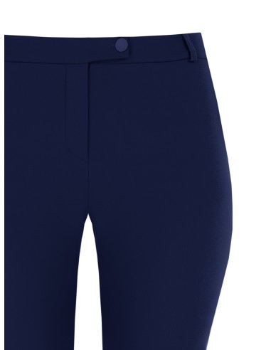 Curvy sigarettenbroek van cadistof met elastiek aan de achterkant Rinascimento Curvy