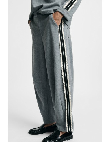 Pantalon de jogging coupe jogging avec bandes latérales rayées, s’il vous plaît