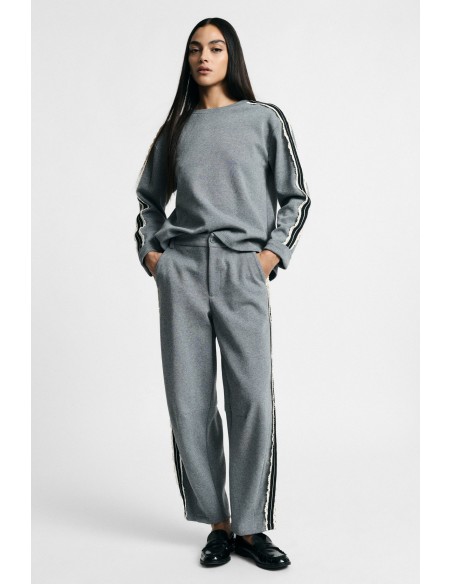 Pantalon de jogging coupe jogging avec bandes latérales rayées, s’il vous plaît