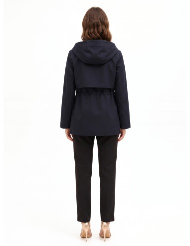 Parka mi-longue à cordon de serrage Rinascimento