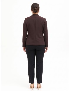 Veste blazer curvy en tissu technique Rinascimento Curvy 2