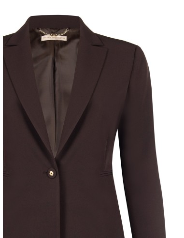 Curvy blazer van technische stof Rinascimento Curvy