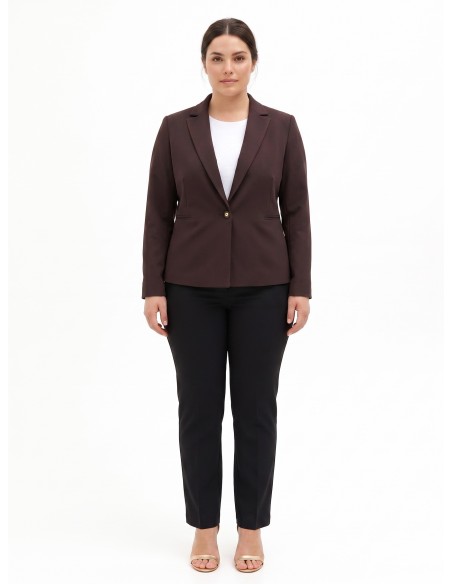 Veste blazer curvy en tissu technique Rinascimento Curvy