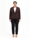 Curvy blazer van technische stof Rinascimento Curvy
