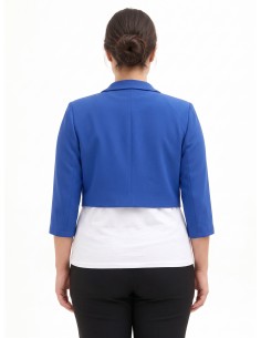 Veste Spencer Curvy en crêpe scuba Rinascimento Curvy 2
