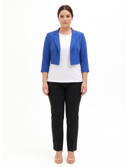 Veste Spencer Curvy en crêpe scuba Rinascimento Curvy