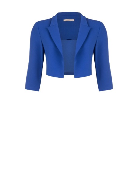 Curvy Spencer-jasje van scuba-crêpe van Rinascimento Curvy