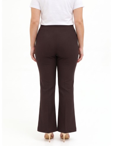 Pantalon curvy évasé en tissu technique Rinascimento Curvy
