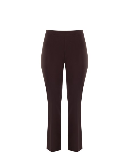 Pantalon curvy évasé en tissu technique Rinascimento Curvy